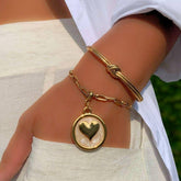 Pulseira Lady - Banhado a Ouro